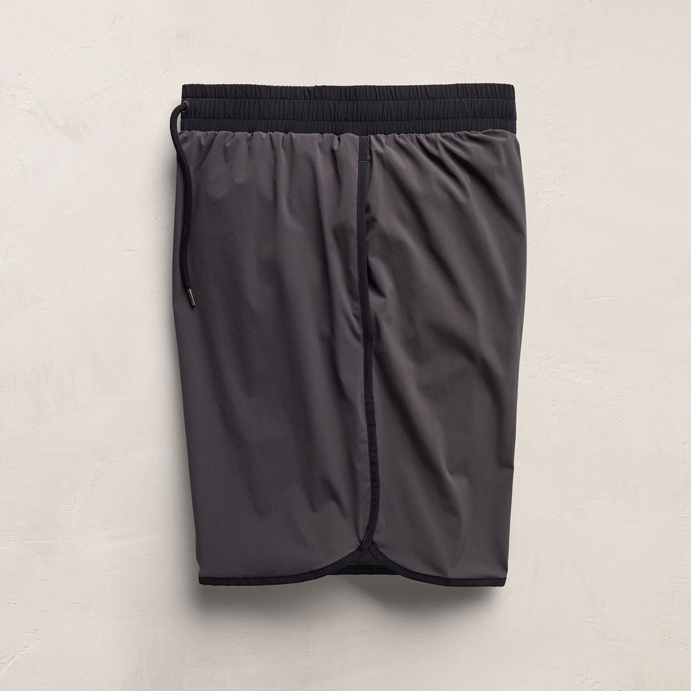 Retro Boardshort in Carbon/Black | James Perse Los Angeles