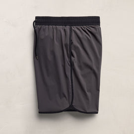 Retro Boardshort in Carbon/Black | James Perse Los Angeles
