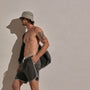 Retro Boardshort in Granite/Salt | James Perse Los Angeles