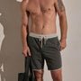 Retro Boardshort in Granite/Salt | James Perse Los Angeles