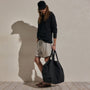 Retro Boardshort in Salt/Black | James Perse Los Angeles