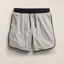 Retro Boardshort in Salt/Black | James Perse Los Angeles