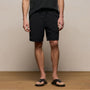 Contrast Piped Boardshort in Black/Carbon | James Perse Los Angeles