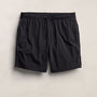 Contrast Piped Boardshort in Black/Carbon | James Perse Los Angeles