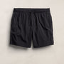 Contrast Piped Boardshort in Black/Carbon | James Perse Los Angeles