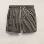 Contrast Piped Boardshort in Granite/Ivory | James Perse Los Angeles