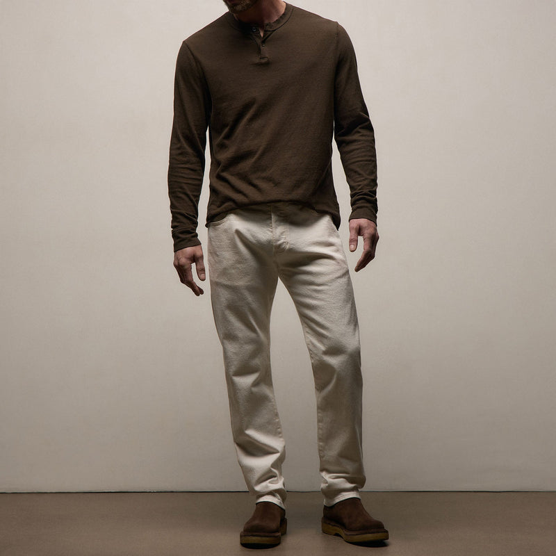 Classic Fit 5 Pocket Denim in Coastal Cloud | James Perse Los Angeles