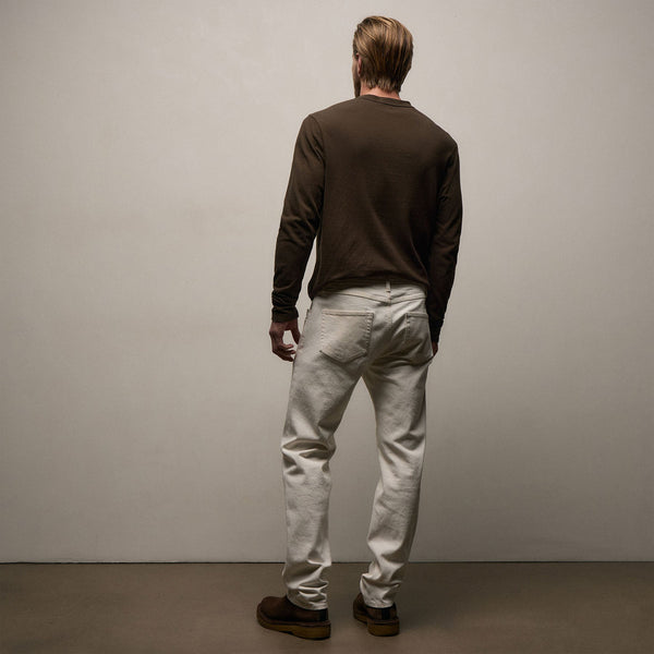 Classic Fit 5 Pocket Denim in Coastal Cloud | James Perse Los Angeles