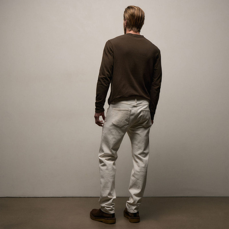 Classic Fit 5 Pocket Denim in Coastal Cloud | James Perse Los Angeles