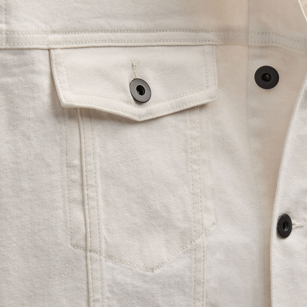 Denim Jacket in Natural | James Perse Los Angeles