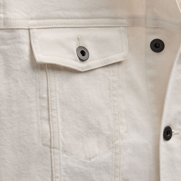 Denim Jacket in Natural | James Perse Los Angeles
