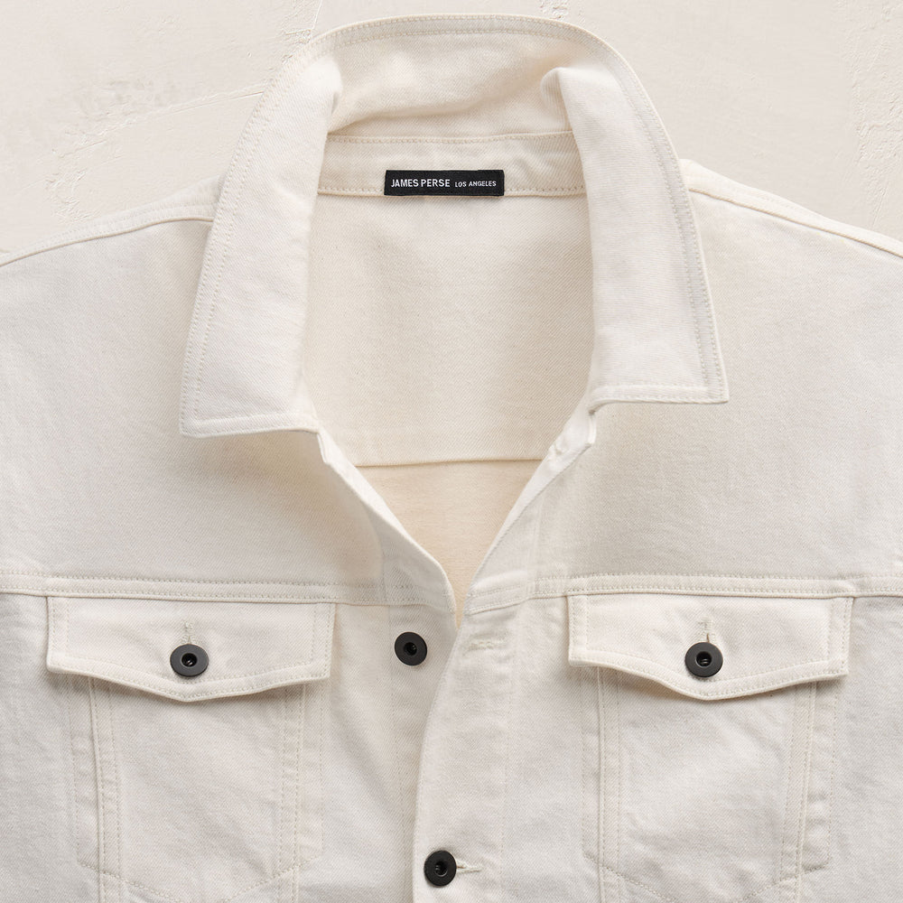 Denim Jacket in Natural | James Perse Los Angeles