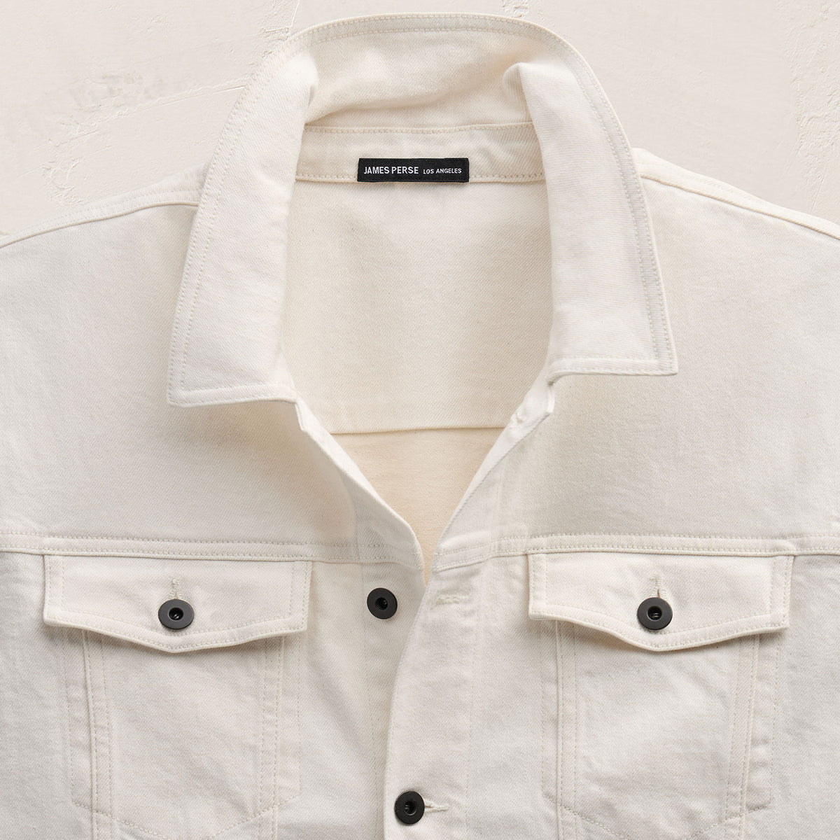 Denim Jacket in Natural | James Perse Los Angeles