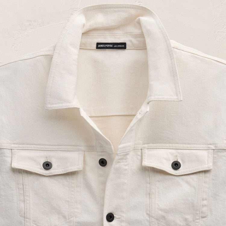 Denim Jacket in Natural | James Perse Los Angeles