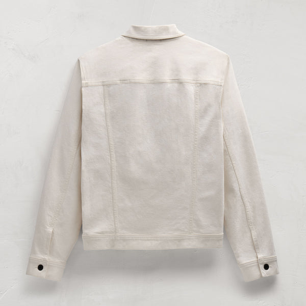 Denim Jacket in Natural | James Perse Los Angeles