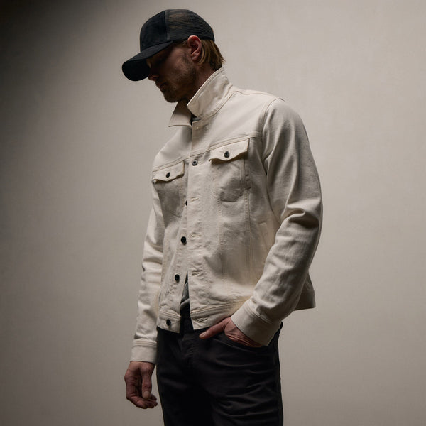 Denim Jacket in Coastal Cloud | James Perse Los Angeles