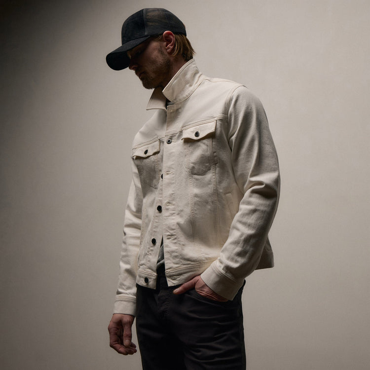 Denim Jacket in Coastal Cloud | James Perse Los Angeles