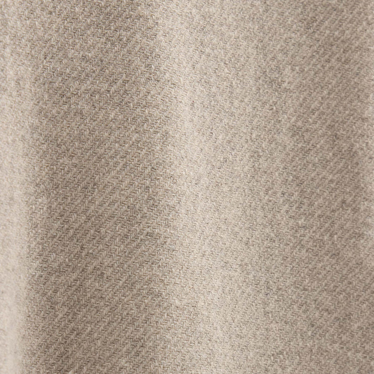 Wool Cashmere Twill Shirt in Flax | James Perse Los Angeles