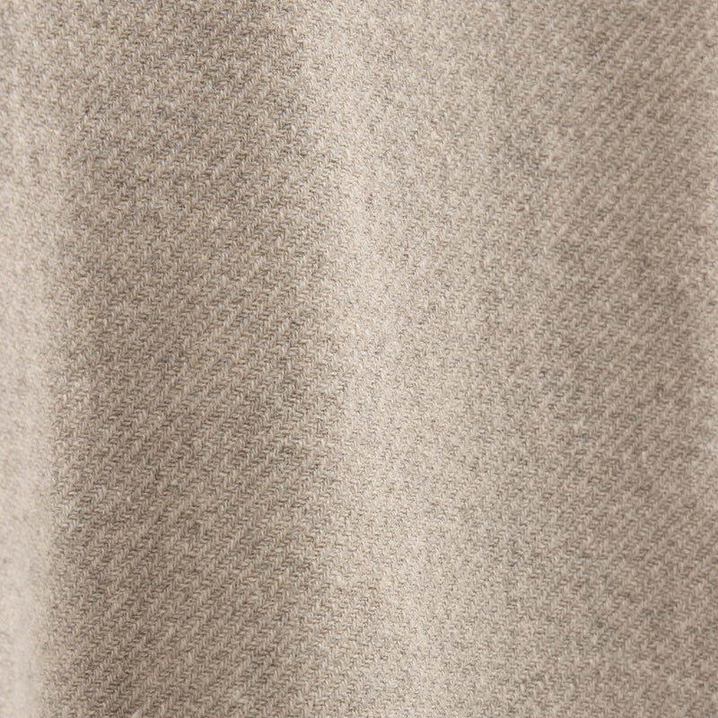 Wool Cashmere Twill Shirt in Flax | James Perse Los Angeles FLAT