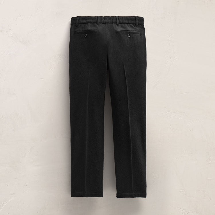Wool Cashmere Flannel Pant in Black | James Perse Los Angeles