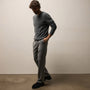 Wool Cashmere Flannel Pant in Heather Grey | James Perse Los Angeles