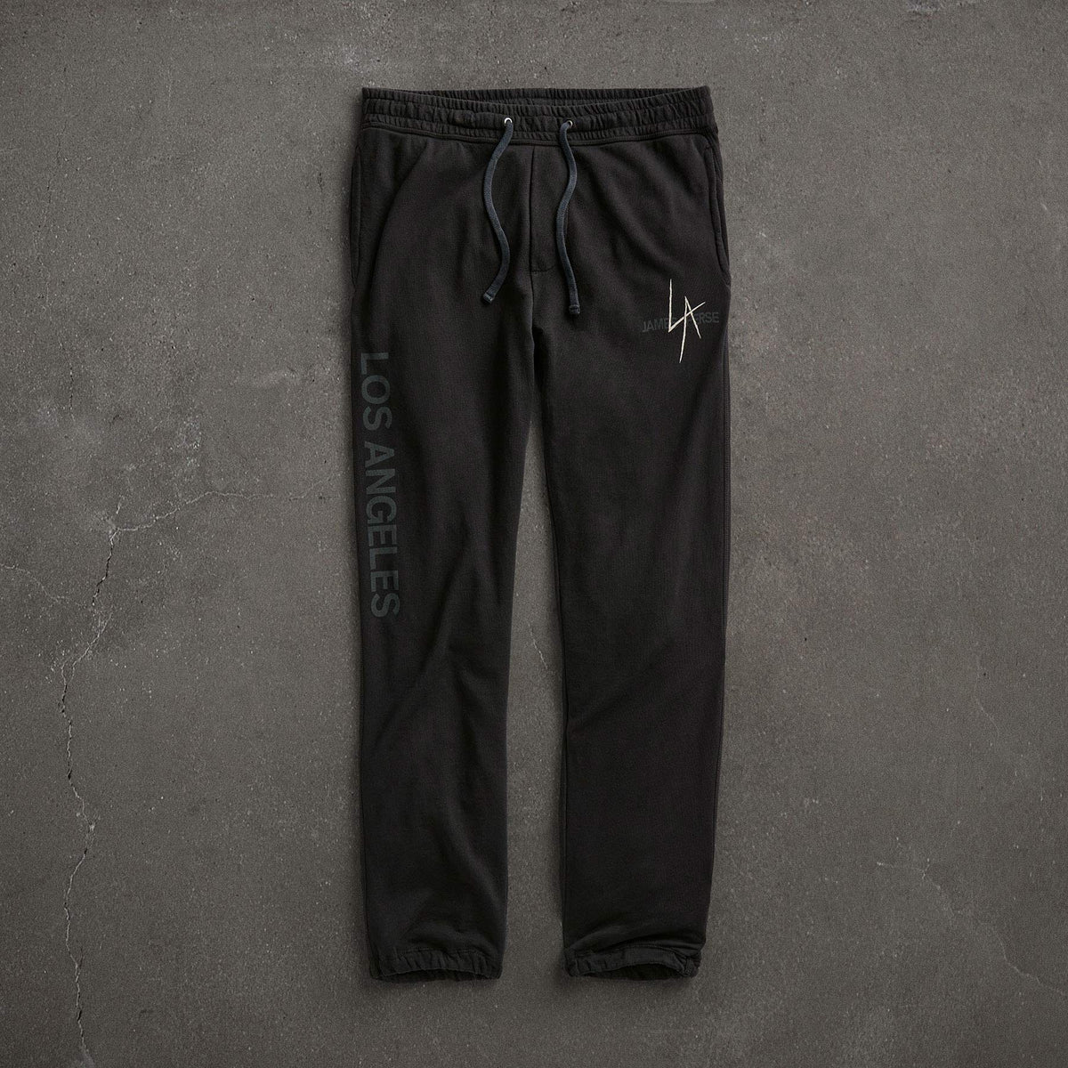 JP x LA in Sweat Pant in Black | James Perse Los Angeles