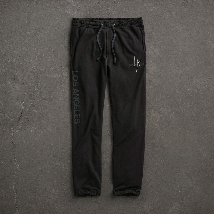 JP x LA in Sweat Pant in Black | James Perse Los Angeles