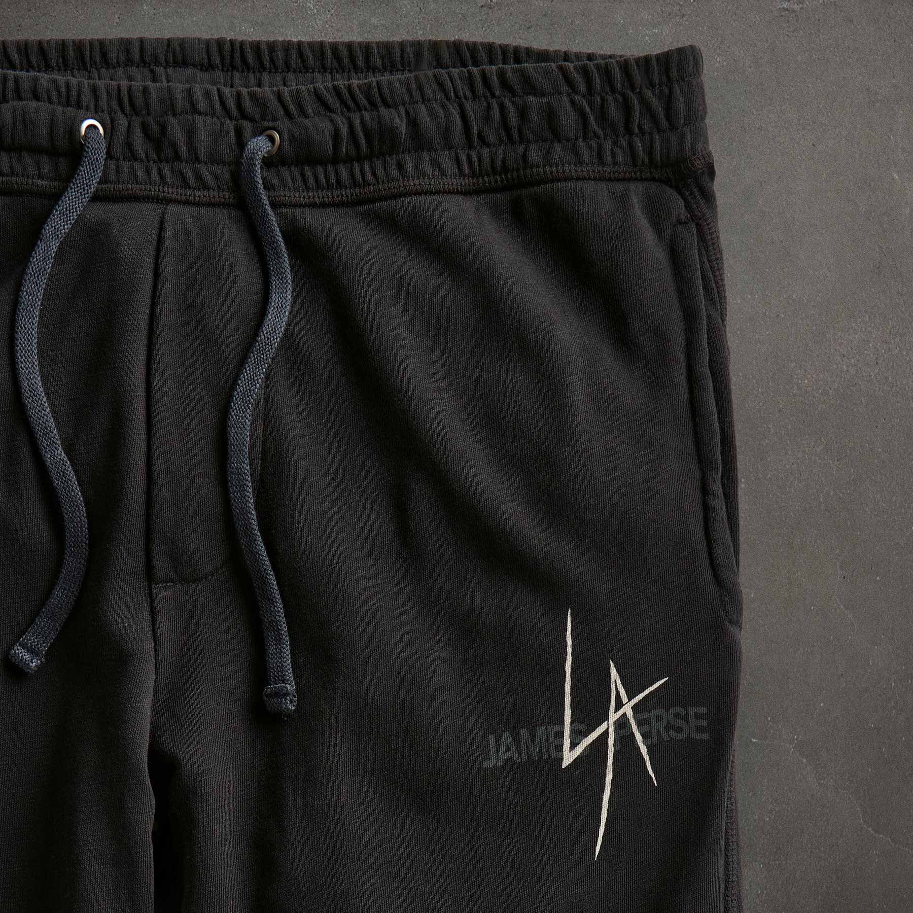 JP x LA in Sweat Pant in Black | James Perse Los Angeles