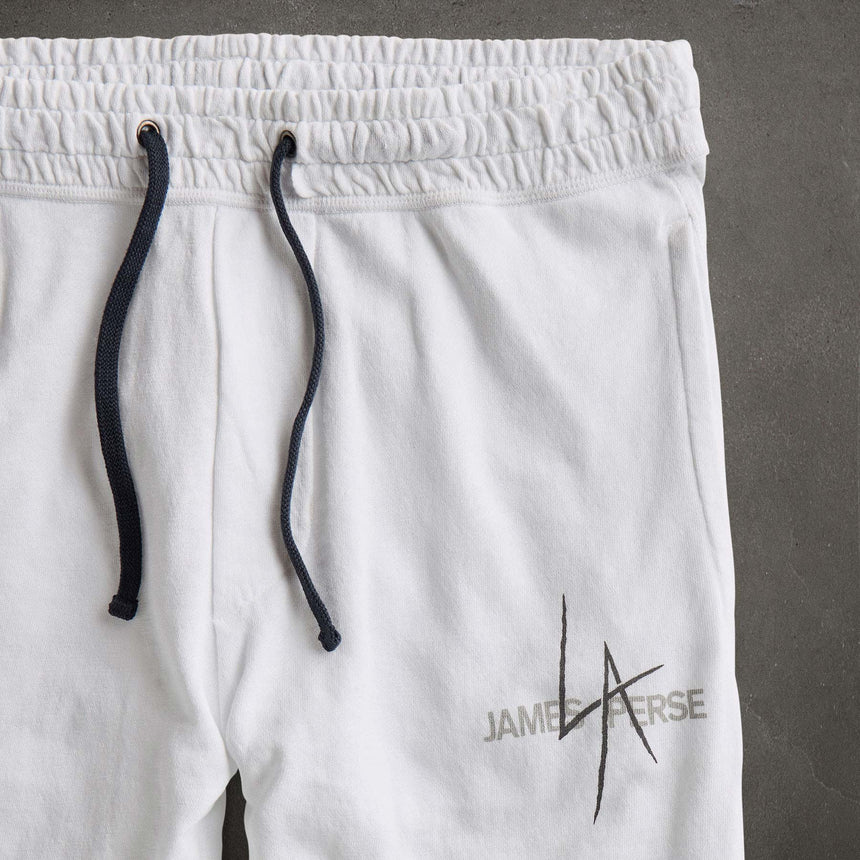 JP x LA in Sweat Pant in White | James Perse Los Angeles
