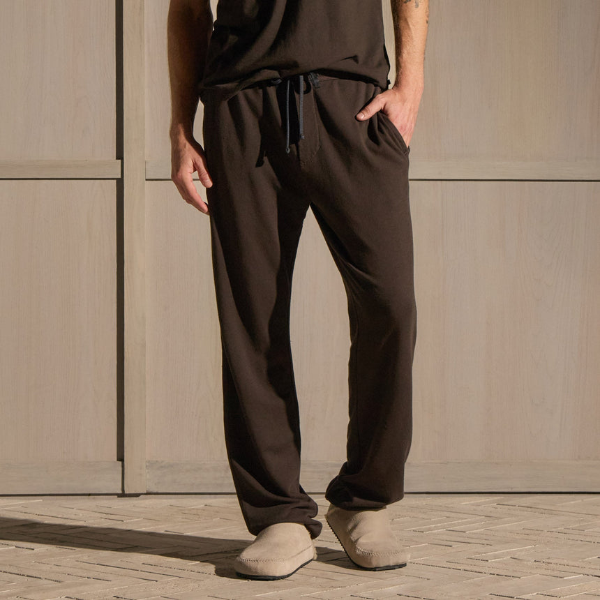 Vintage French Terry Sweatpant in Bark Pigment | James Perse Los Angeles