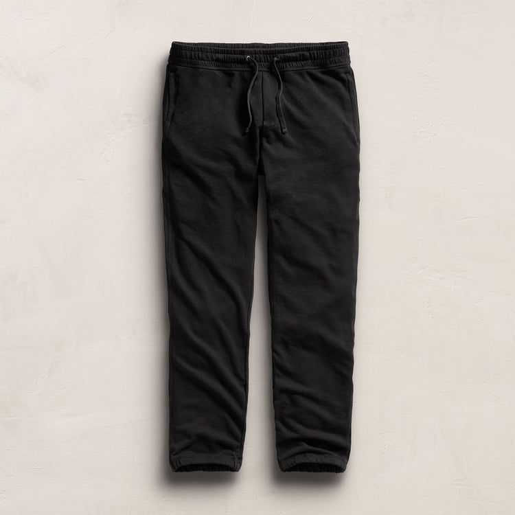 Vintage French Terry Sweatpant - Black