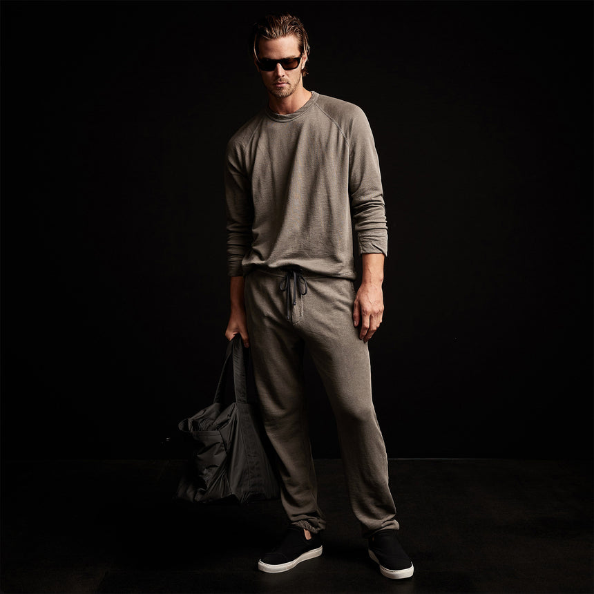 Vintage French Terry Sweatpant in Burro Pigment | James Perse Los Angeles