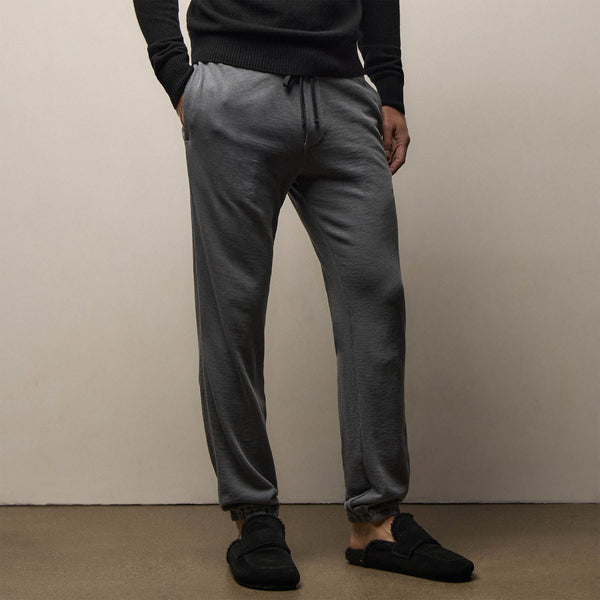 Vintage French Terry Sweatpant in Cavalry Pigment | James Perse Los Angeles