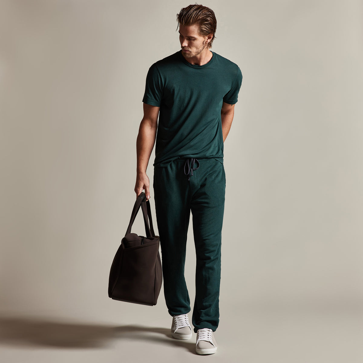 Vintage French Terry Sweatpant in Canopy Pigment | James Perse Los Angeles