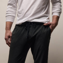 Vintage French Terry Sweatpant in Carbon Pigment | James Perse Los Angeles