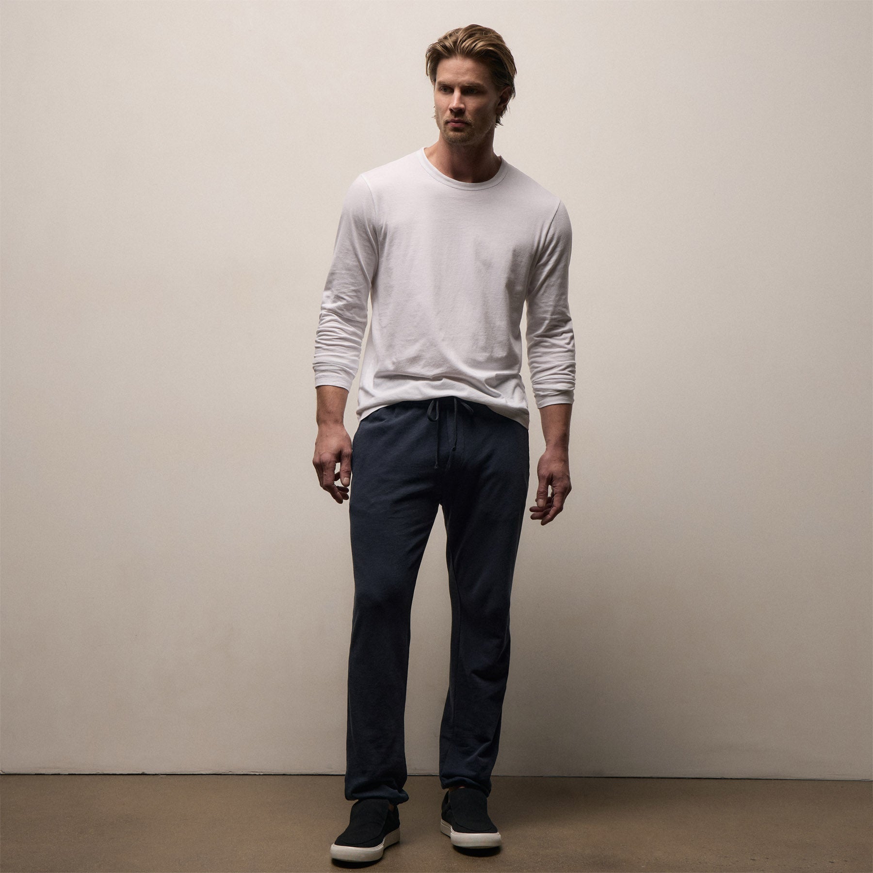 Vintage French Terry Sweatpant in Deep Pigment | James Perse Los Angeles