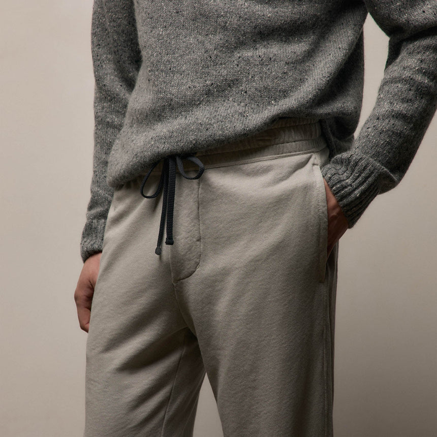 Vintage French Terry Sweatpant in Fog Pigment | James Perse Los Angeles