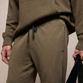 Vintage French Terry Sweatpant in Light Olive Pigment | James Perse Los Angeles