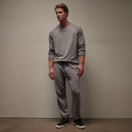 Vintage French Terry Sweatpant in Silver Grey Pigment | James Perse Los Angeles