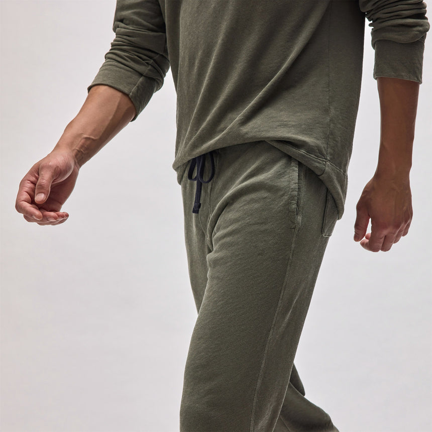 Vintage French Terry Sweatpant in Trooper Pigment | James Perse Los Angeles