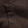 Vintage French Terry Zip Up Hoodie - Bark Pigment | James Perse Los Angeles