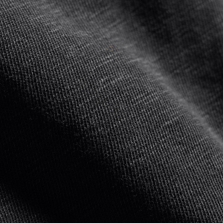 Vintage French Terry Zip Up Hoodie - Carbon Pigment