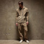 Vintage French Terry Zip Up Hoodie in Cashew Pigment | James Perse Los Angeles