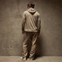 Vintage French Terry Zip Up Hoodie in Cashew Pigment | James Perse Los Angeles