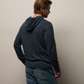 Vintage French Zip Up Hoodie in Deep Pigment | James Perse Los Angeles