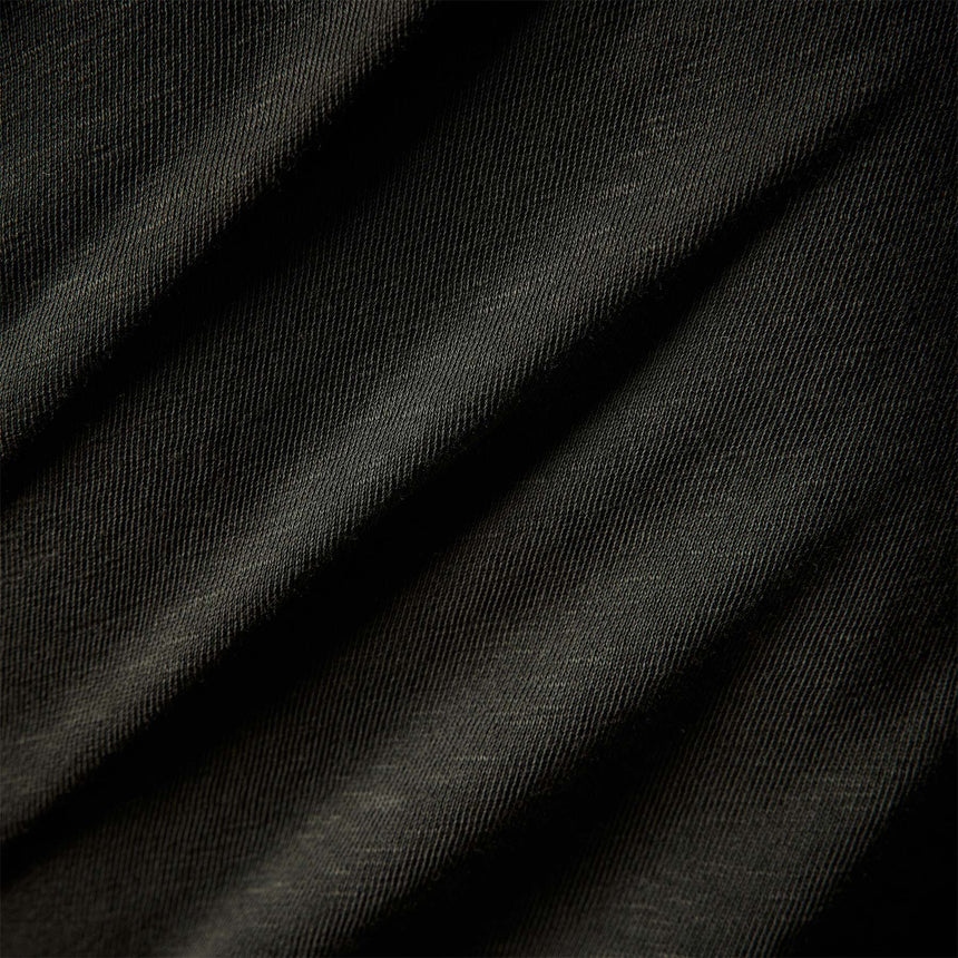 Vintage French Terry Zip Up Hoodie in Dark Olive Pigment | James Perse Los Angeles