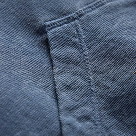 Vintage French Terry Zip Up Hoodie in Danube Pigment | James Perse Los Angeles