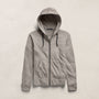 Vintage French Zip Up Hoodie in Fog Pigment | James Perse Los Angeles
