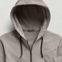 Vintage French Zip Up Hoodie in Fog Pigment | James Perse Los Angeles