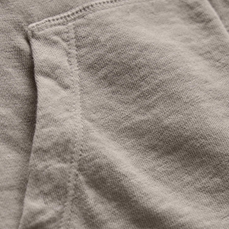 Vintage French Zip Up Hoodie in Fog Pigment | James Perse Los Angeles